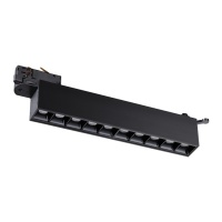 358843 PORT NT22 260 черный Светильник трехфазный трековый светодиодный IP20 LED 4000K 16W 220V ITER