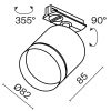 Трековый светильник Technical TR088-1-GX53-MG