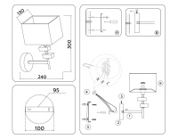 Бра Ambrella Light LH71335