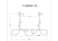 Подвесной светильник Moderli V10689-PL