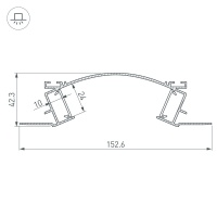 Профиль Arlight 029852