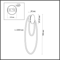 Бра Odeon Light 4398/20WL