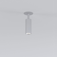 Встраиваемый светильник Elektrostandard Diffe серебряный 8W 4200K (25039/LED)
