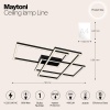 Накладной светильник Maytoni MOD015CL-L80B