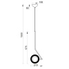 Подвесной светильник Vele Luce VL7304P21