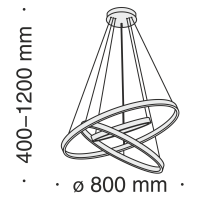 Подвесной светильник Maytoni MOD058PL-L100BS4K