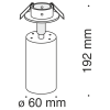 Встраиваемый светильник Technical C018CL-01W