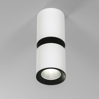 Накладной светильник Elektrostandard 25048/LED 12W 4000К белый/чёрный