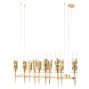 Подвесная люстра Crystal Lux PRIMAVERA SP10 GOLD