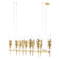 Подвесная люстра Crystal Lux PRIMAVERA SP10 GOLD