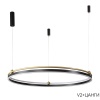 Подвесной светильник Crystal Lux FERNANDO SP88W LED BLACK/GOLD