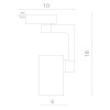 Светильник на шине ARTE Lamp A2310PL-1WH