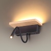 3868/8WL HIGHTECH ODL19 475 св.дерево/дерево Настен. светильник LED 8W 560Лм 3000К USB зарядка WOODY
