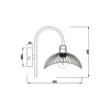 Бра Vele Luce VL5387W01