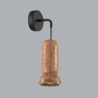 5054/1WC PENDANT ODL24 379 черный/розовый/коричн./металл/керамика Бра GU10 LED 4W KERAMA