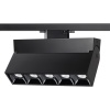 358324 PORT NT19 234 черный Светильник трековый однофазный трехжильный IP33 LED 4000К 25W 110-265V EOS