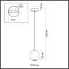 Подвесной светильник Odeon Light 5060/1DA