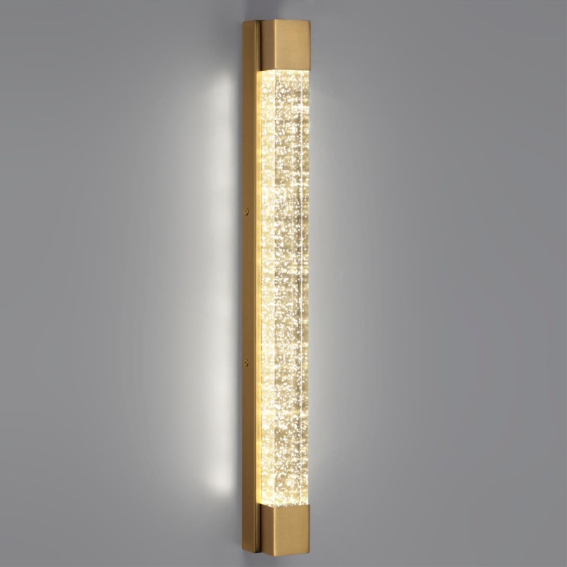 6681/12WL HIGHTECH ODL24 237 Настенный светильник антич бронза/металл/хрусталь IP20 LED 12W 600Лм 4000K MIRADA