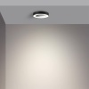 359277 OVER NT23 326 черный Светильник накладной светодиодный IP20 LED 18W 85-265V 1350Лм 3000К MIRROR