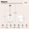 Подвесной светильник Maytoni MOD056PL-L12G3K