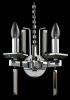 Бра Crystal Lux MARRON AP2 CHROME