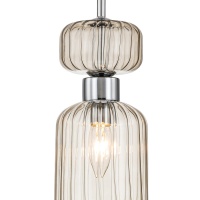 Подвесной светильник Escada 1141/1S Chrome/Beige