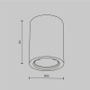 Потолочный светильник Technical C001CL-GU10-W