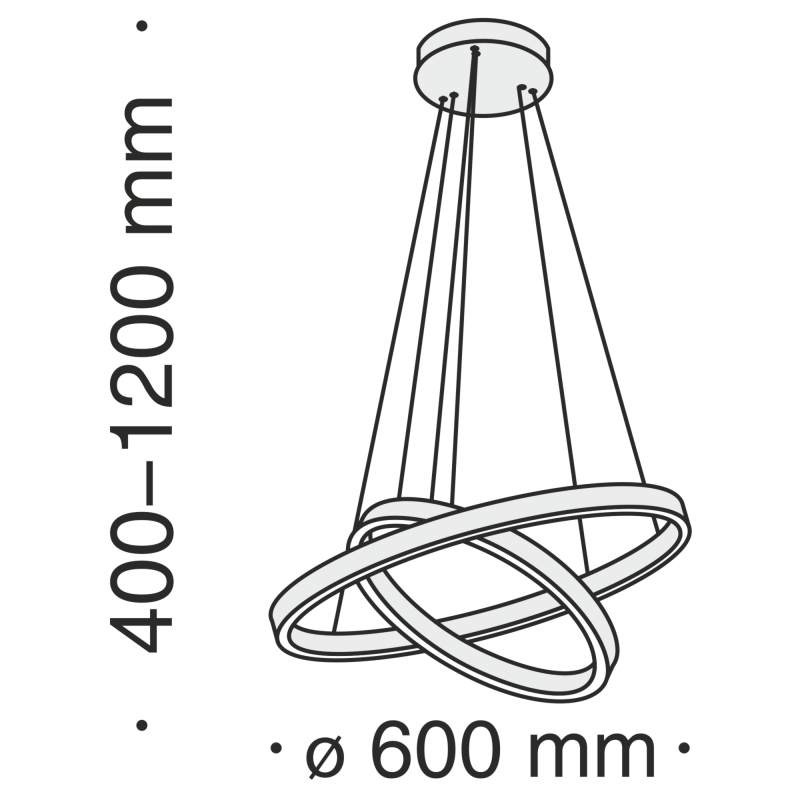 Подвесной светильник Maytoni MOD058PL-L55BS4K