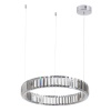 4930/30L L-VISION ODL24 591 хром/прозрачный металл/хрусталь Люстра LED 30W 4000K 3570Лм VEKIA