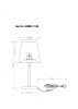 Настольная лампа ARTE Lamp A2589LT-1SS