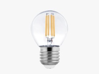 Светодиодная лампа LEDS POWER Filament G45 E27 6Вт 3000К 007113