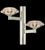 Бра Crystal Lux REBECA AP2 NICKEL