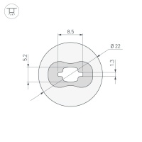 Профиль Arlight 045847