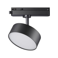 358756 PORT NT21 215 черный Светильник трековый однофазный трехжильный IP20 LED 24W 4000K 2100Лм 100-265V PROMETA