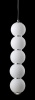 Подвесной светильник Crystal Lux DESI SP5 CHROME/WHITE