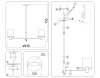 Люстра на штанге Ambrella Light LH57033