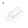Шинопровод Arlight 033460