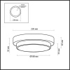 Накладной светильник Odeon Light 2746/1C