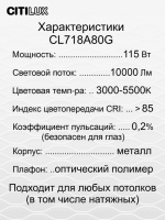 Накладной светильник Citilux CL718A80G