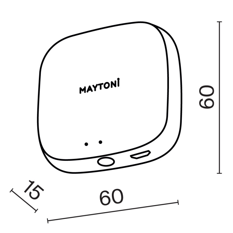 WIFI модуль Lighting control MD-TRA034-W