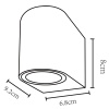 Бра ARTE Lamp A3102AL-1BK