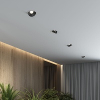 Встраиваемый светильник Elektrostandard 25083/LED 6W 4200K белый/чёрный