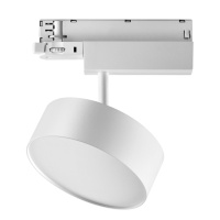 358758 PORT NT21 269 белый Трехфазный трековый светодиодный светильник IP20 LED 24W 4000K 2100Лм 100-265V PROMETA