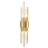 Бра Crystal Lux ATENTO AP2 BRASS/TRANSPARENTE