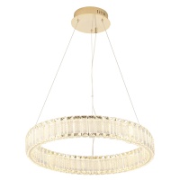Подвесная люстра Crystal Lux MUSIKA SP50W LED GOLD