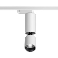 359320 PORT NT24 210 белый Светильник трековый однофазный трехжильный IP20 LED 10W 85-265V 3000K 1100Лм TUBO