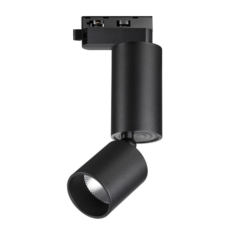 359321 PORT NT24 210 черный Светильник трековый однофазный трехжильный IP20 LED 10W 85-265V 3000K 1100Лм TUBO