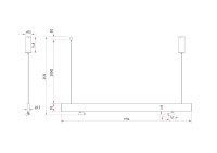 Подвесной светильник Maytoni P068PL-L27W4K