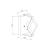 Бра Vele Luce VL3053W01