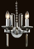 Бра Crystal Lux MARRON AP2 CHROME